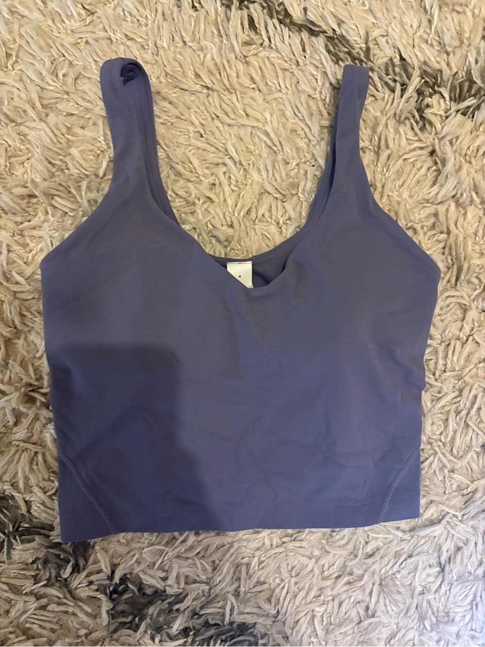 Lululemon dusty diamond align tank top size 4